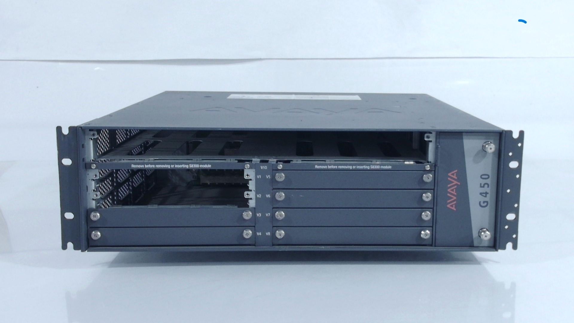 Avaya G450 10Port 100Mbps RJ45 Desktop Specialty Switch, Black (Certi