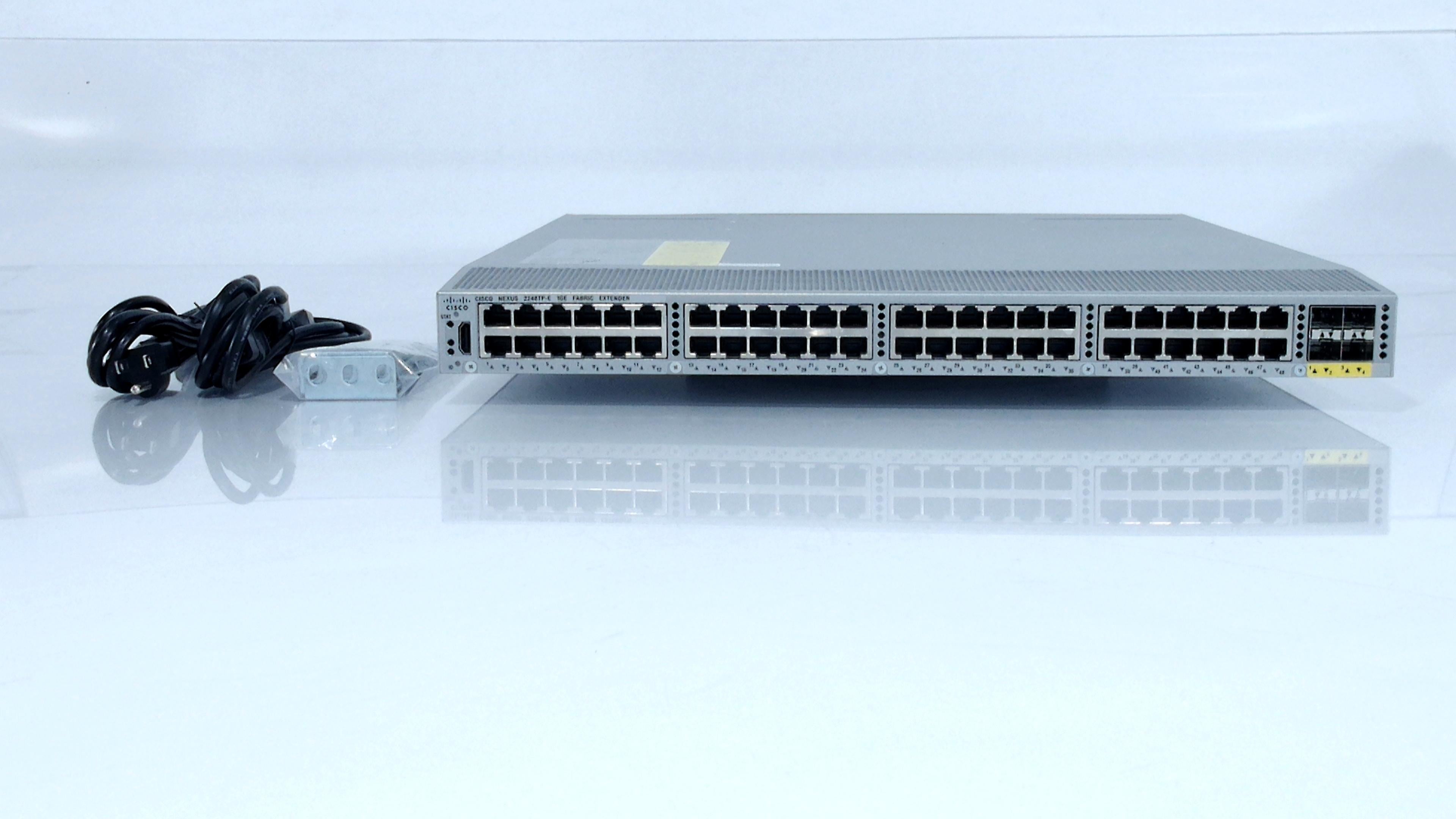 CISCO N2K C2248TP E 1GE N2K C2248TP E 1GE (48x100/1000 T 4x10GE), No PS CISCO N2K C2248TP E 1GE N2K C2248TP E 1GE (48x100/1000 T 4x10GE), No PS