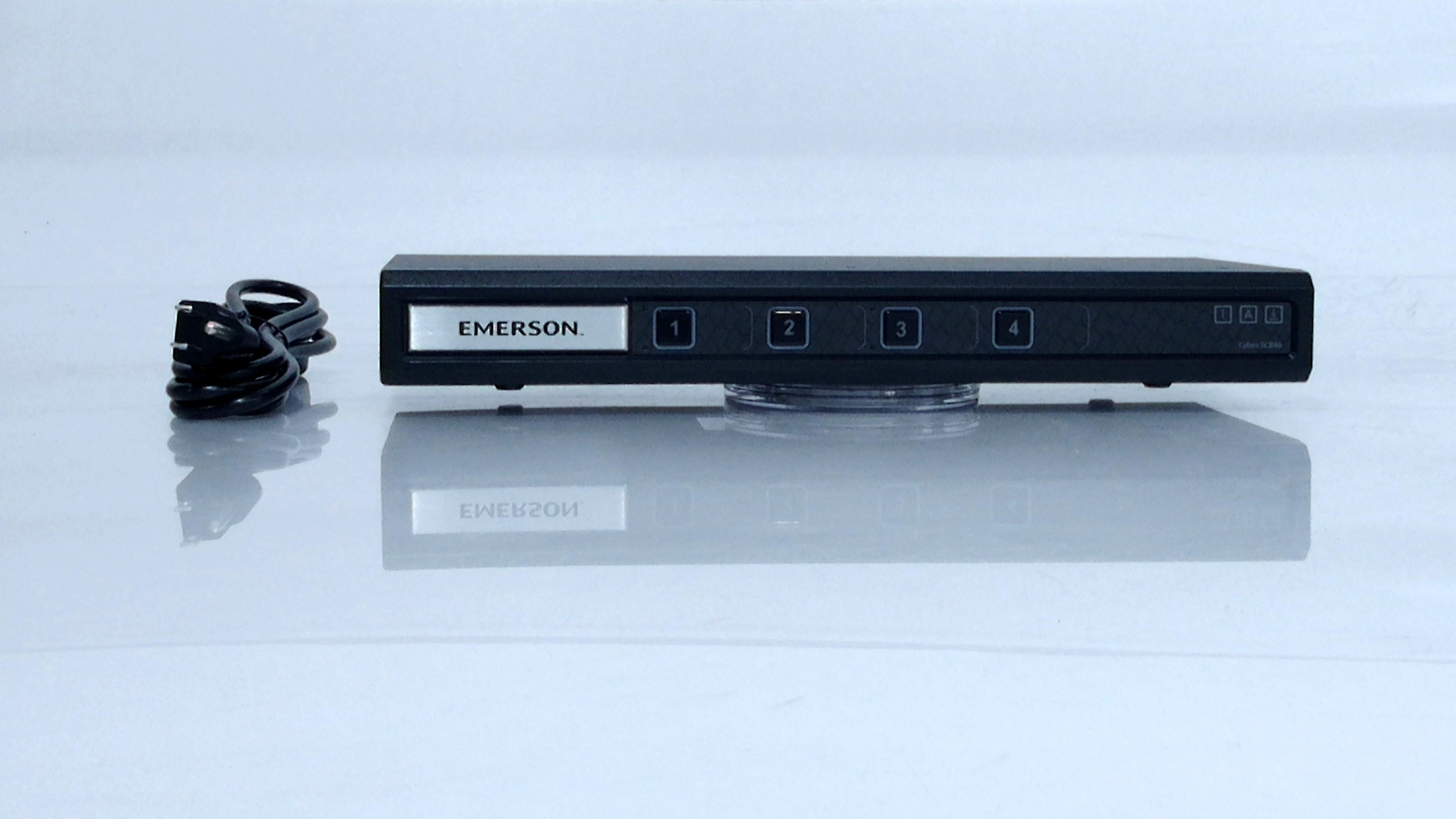 vertiv cybex sc840 Vertiv Sc840-001 4-Port 100Mbps RJ45 Desktop Specialty Switch, Black