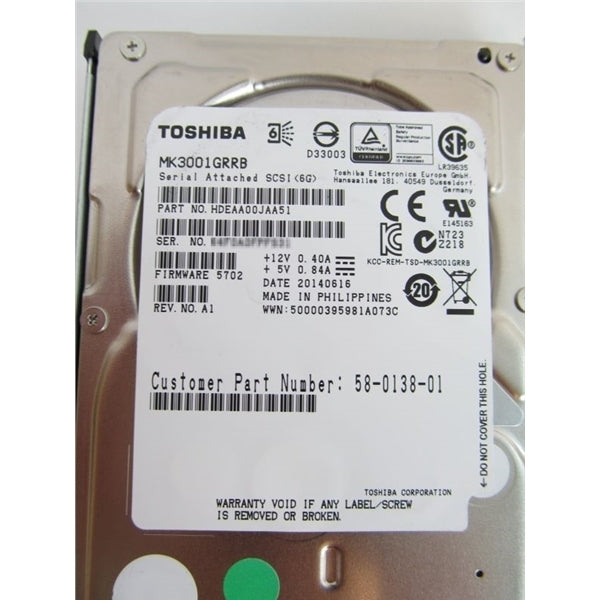 Cisco UCS-HDD300GI2F105 2.5