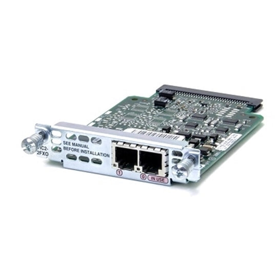 Cisco VIC2-2FXO 2 Port Switch (Certified Refurbished)