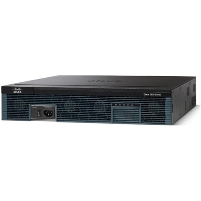 Cisco C2951-CME-SRST/K9 Wired WAN 3-Port 10/100/1000Mbps Gigabit,Black (Certified Refurbished)