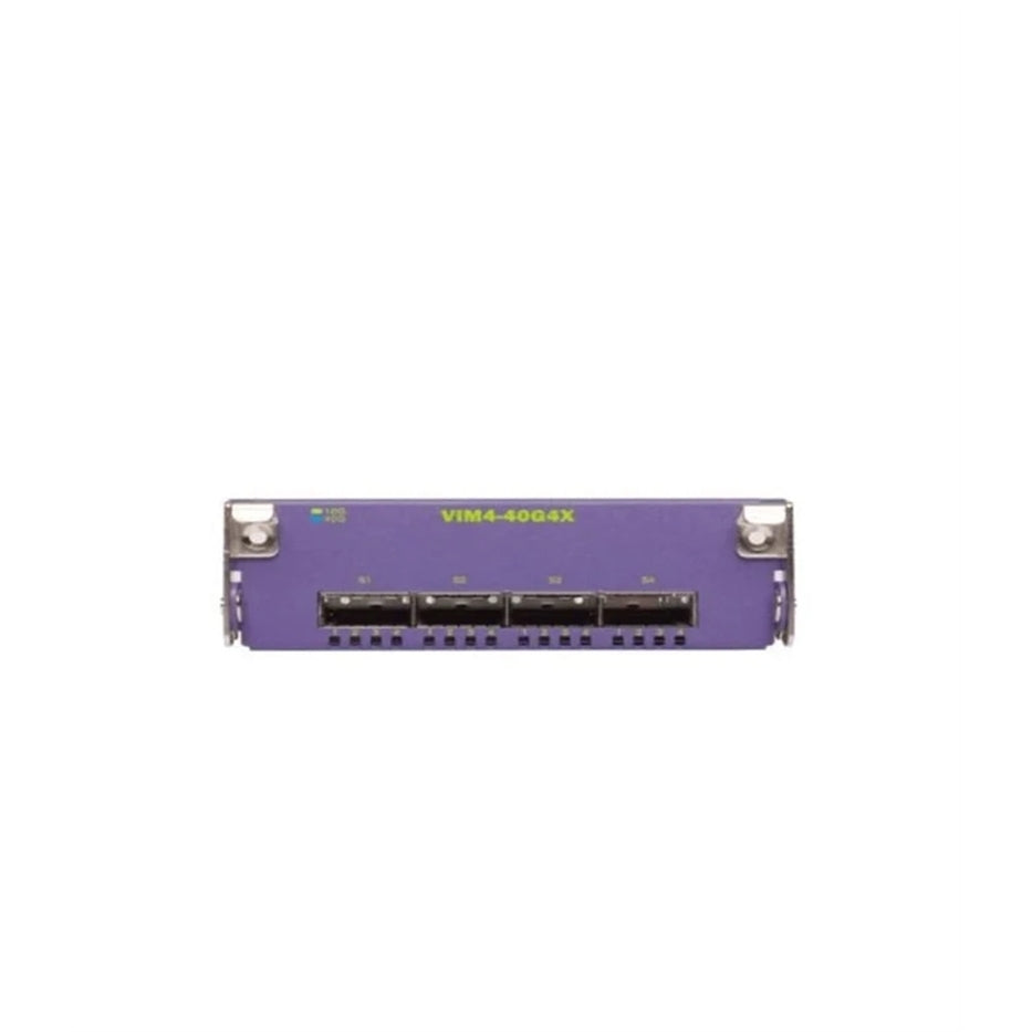 Extreme Networks VIM4-40G4X 4 40GBASE-X QSFP+ ports Grade A (Used - Good)