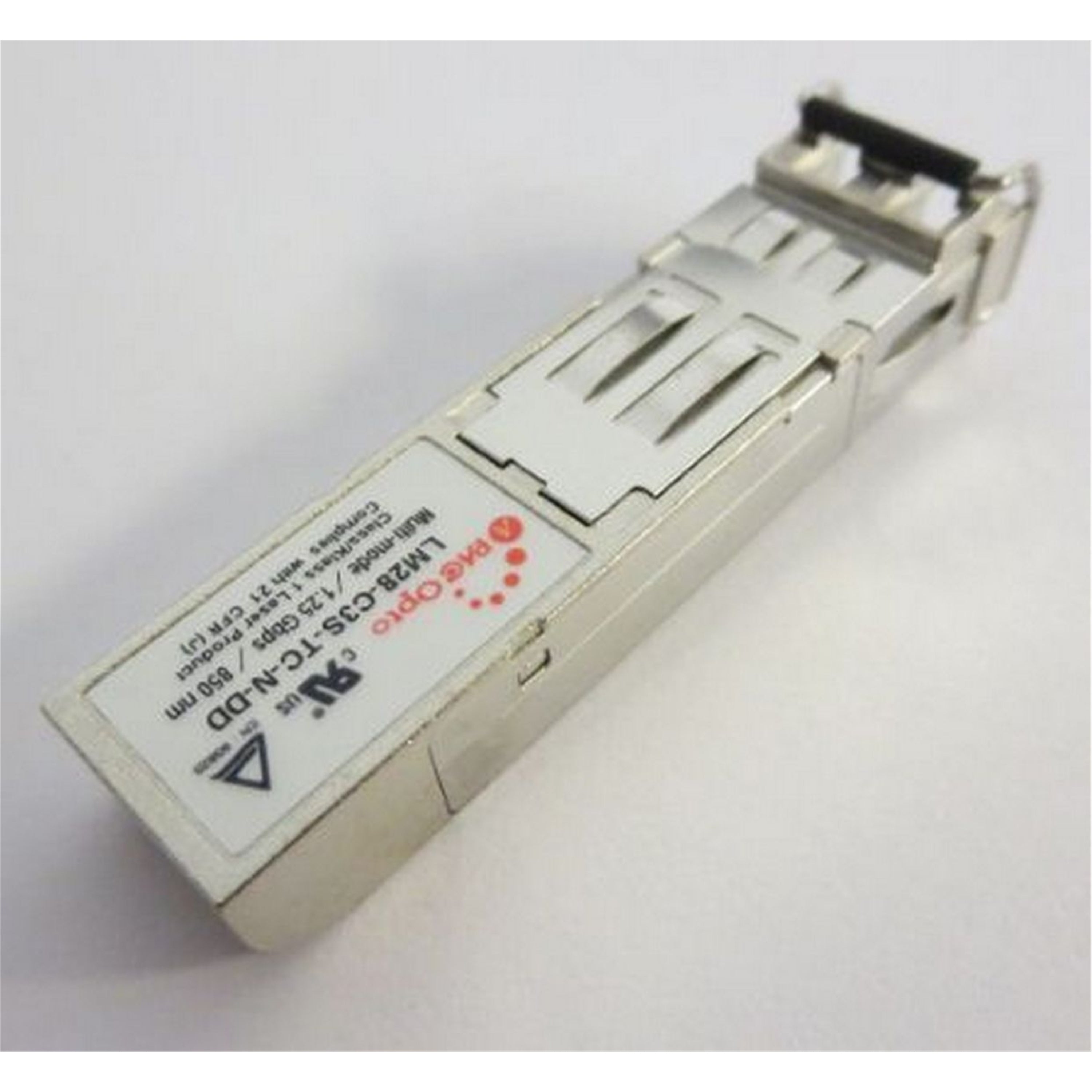 APACOPTO LM28-C3S-TC-N-DD Multi-Mode 1.25Gbps GigE Transceiver, Silver (Certified Refurbished)