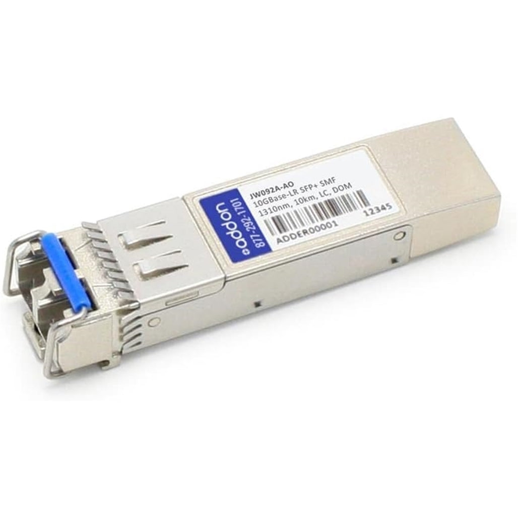 Aruba JW092A 10GBASE-LR LC Connector SFP+ XCVR Transceiver, Silver (New Open Box)