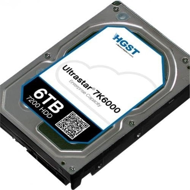 HGST 0F22790 3.5" 6TB 7200RPM SAS 12Gb/s Hard Disk Drive (HDD), Silver (Refurbished)