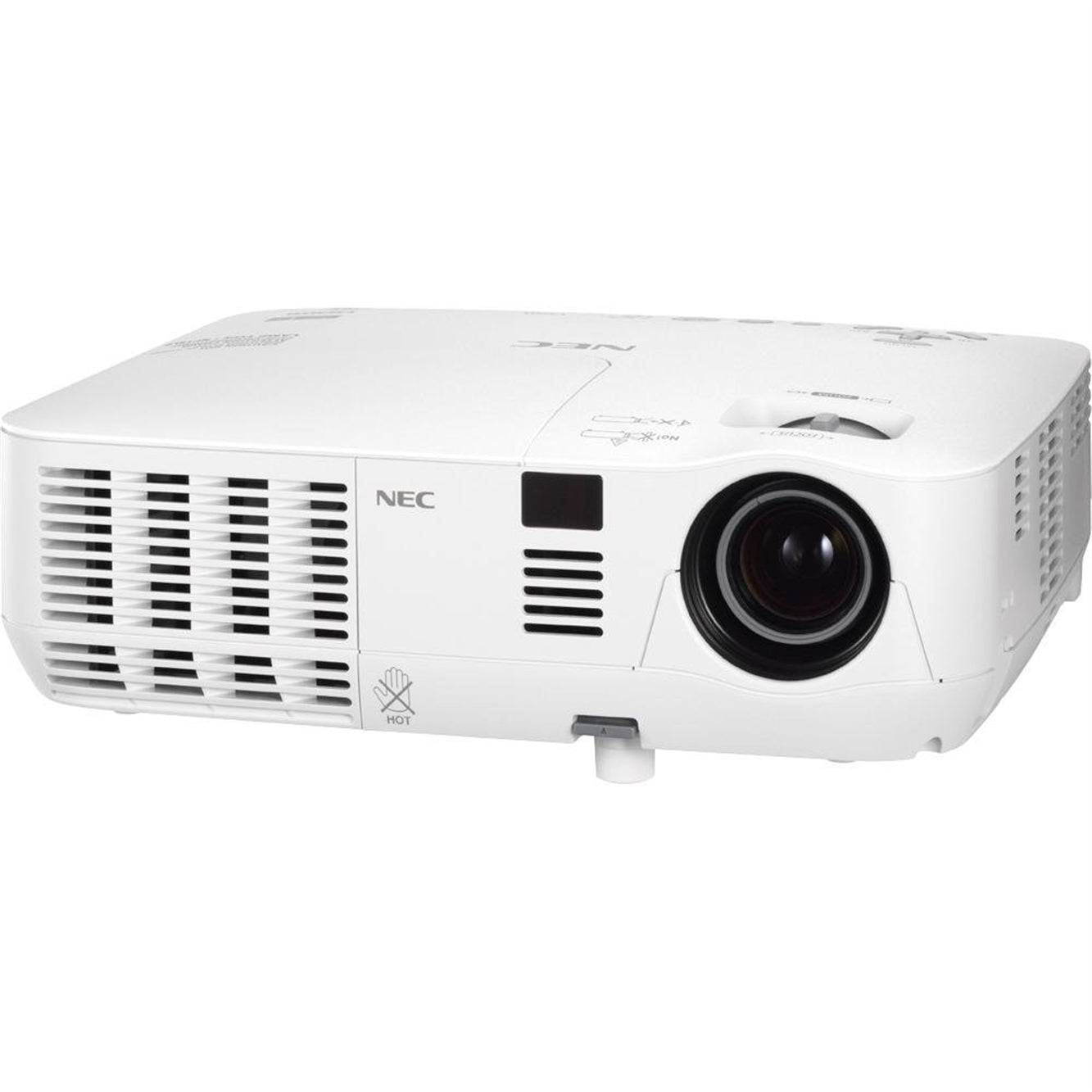 NEC DISPLAY SOLUTIONS NP-V260 2600-Lumen (1600x1200) DLP Projector, White (Certified Refurbished)