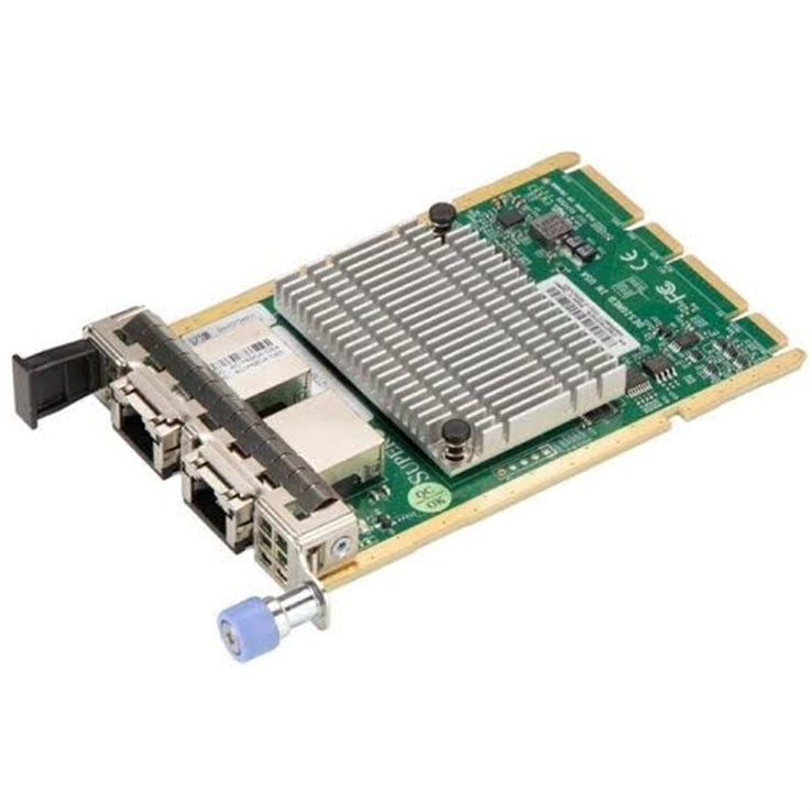 Supermicro AOC-ATG-I2TM Intel X550 dual-port 10GbE RJ45 AIOM Grade A (Used - Good)
