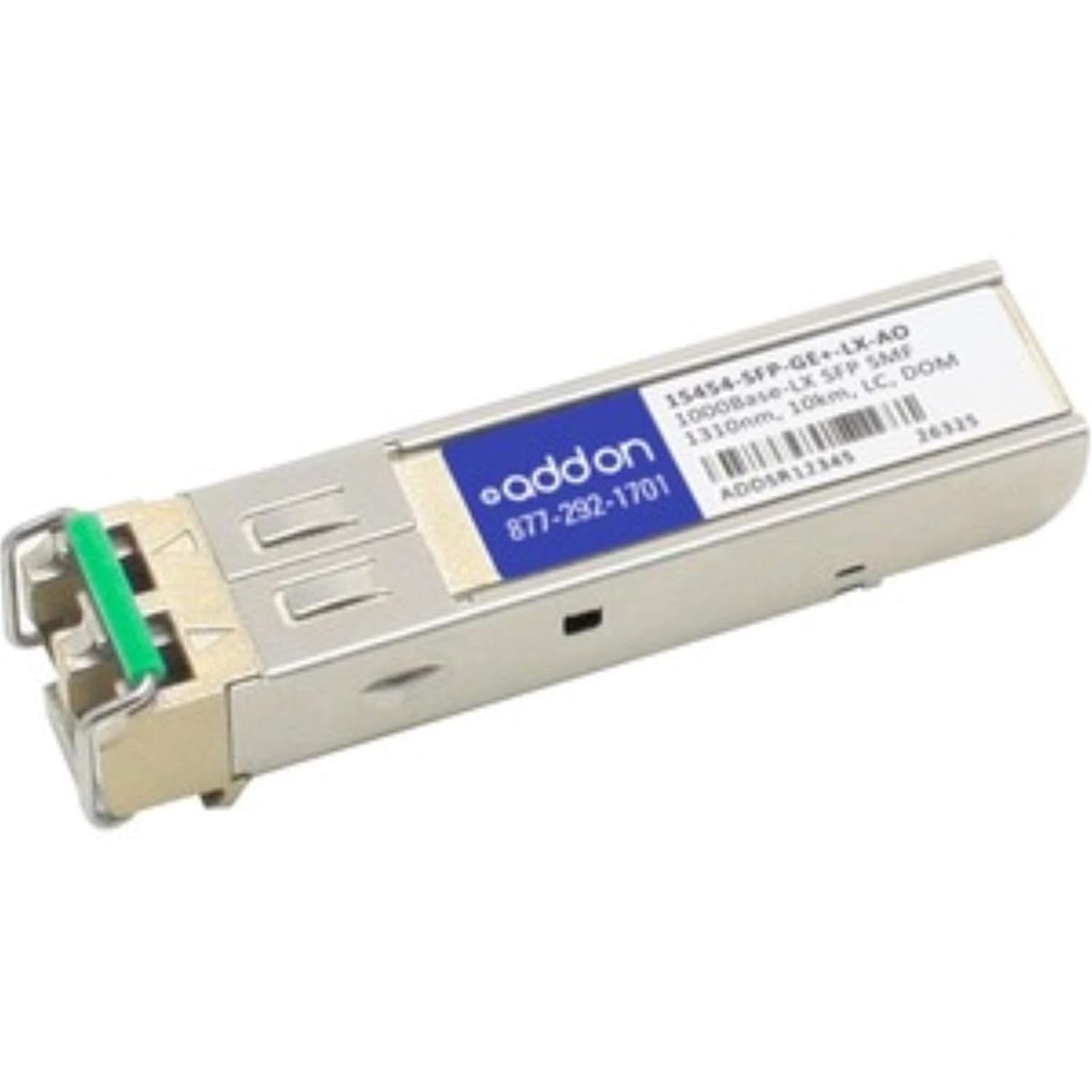 Cisco 15454-SFP-GE+-LX SFP-GE/1G-FC/2G-FC-1310nm- SM- LC Transceiver, Silver (Certified Refurbished)