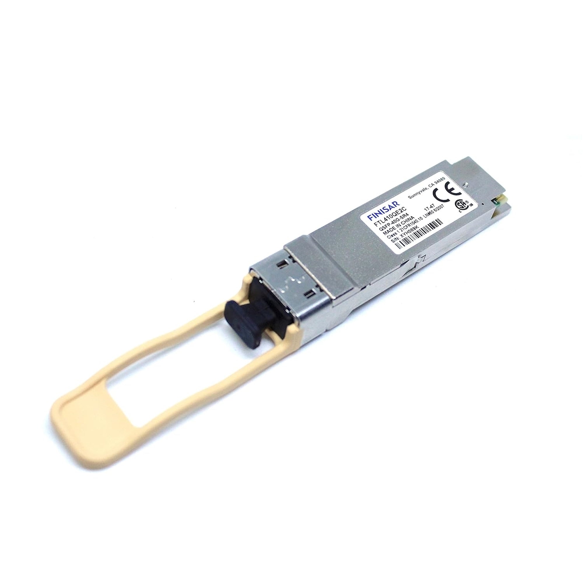 FINISAR FTL410QE2C 40BASE-SR4 100M QSFP+ GEN2 OPTICAL TRANSCEIVER MODULE (Certified Refurbished)