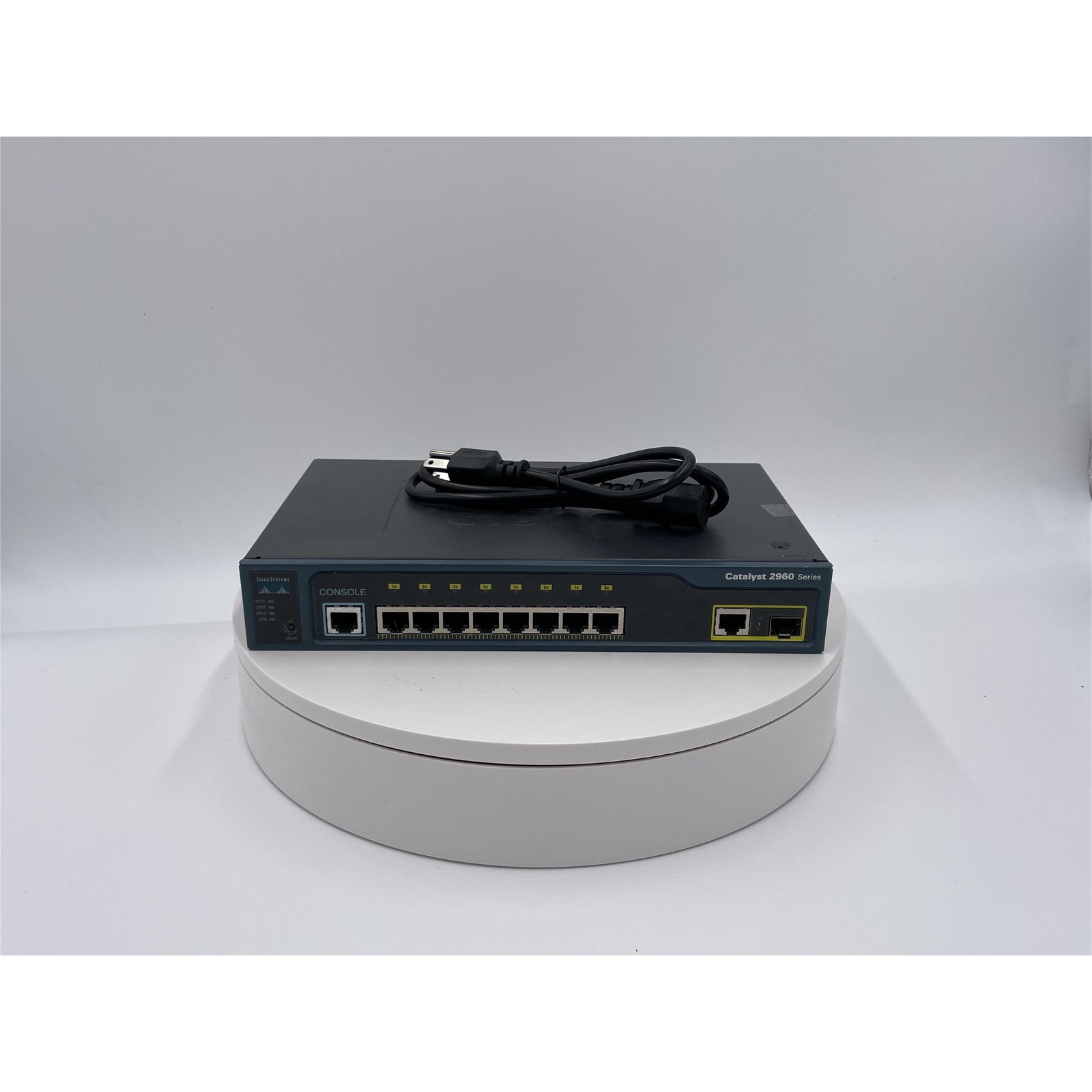 Cisco WS-C2960-8TC-L 8-Port 100Mbps RJ45 1U Specialty Switch, Grey (Certified Refurbished)