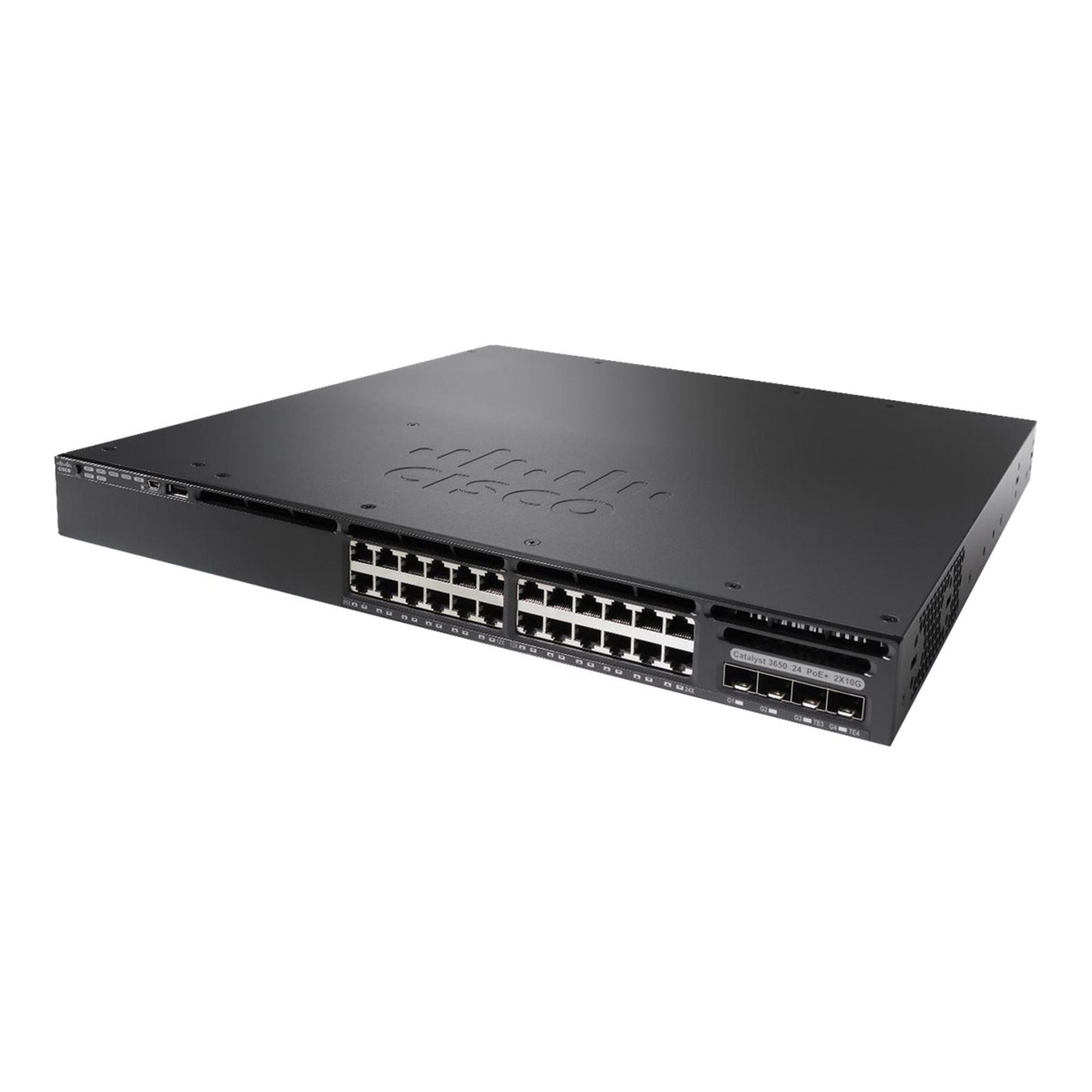 CISCO WS-C3650-24TD-S Catalyst 3650 24 Port Data 2x10G Uplink IP Base (Scratch and Dent)