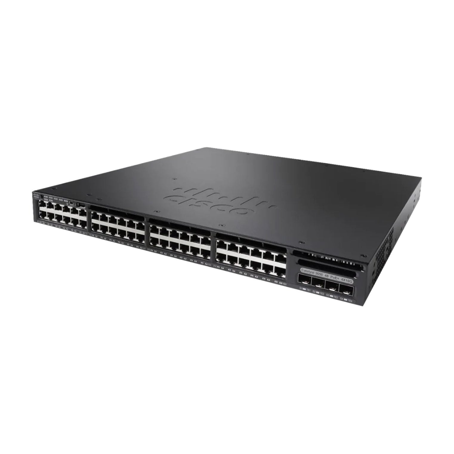 CATALYST 3650 48 PORT POE 2X10G Enterprise Image (Used - Good)