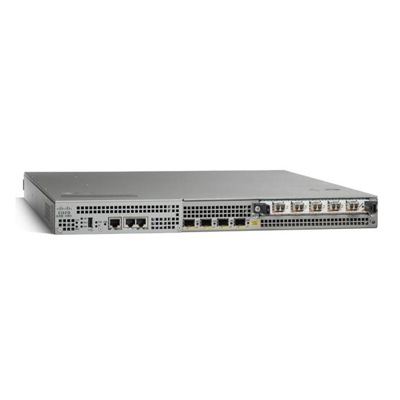 Cisco ASR1001 10-Port WiFi 5 100Mbps RJ45 Desktop Specialty Switch, Silver (Certified Refurbished)