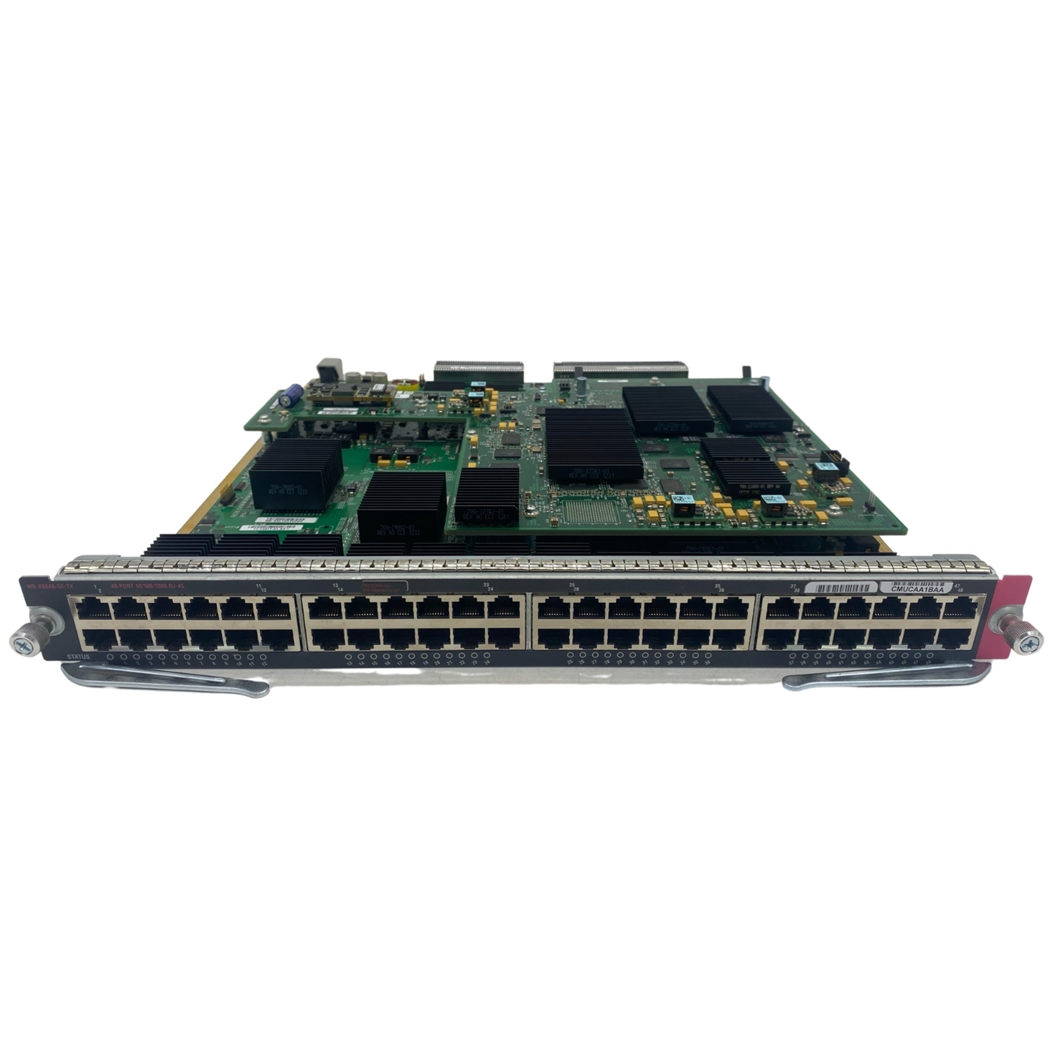 Cisco WS-X6848-GE-TX 48-Port Gigabit Ethernet Module (Certified Refurbished)