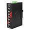 Antaira LNP-800AGH-24 8-Port PoE+ Unmanaged switch w/8 10-1000Tx (30W pp) DC PS (New Open Box)