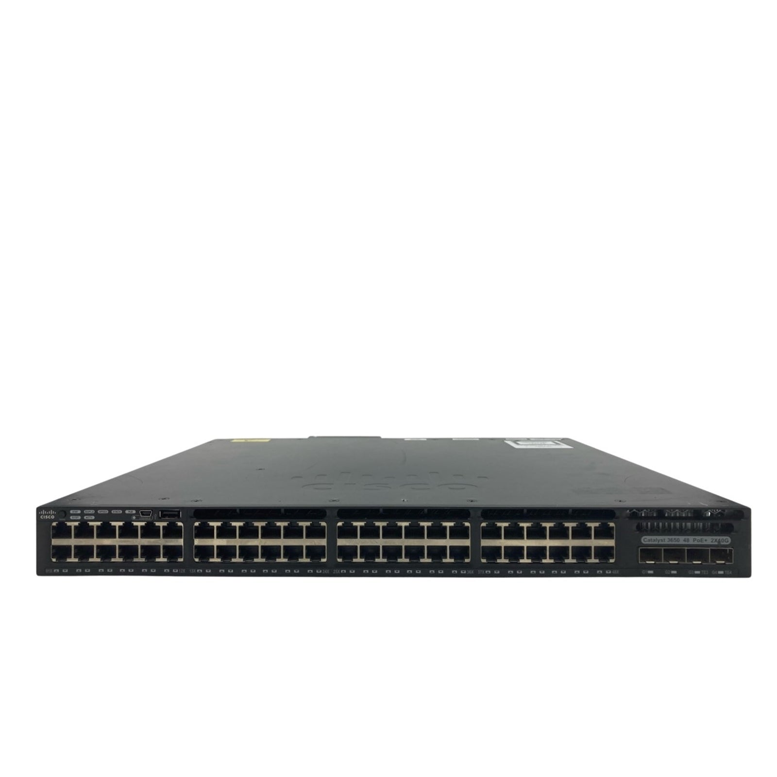 Cisco WS-C3650-48FD-S CATALYST 3650 48 PORT FULL POE 2x10G Uplink IP Base (Scratch and Dent)