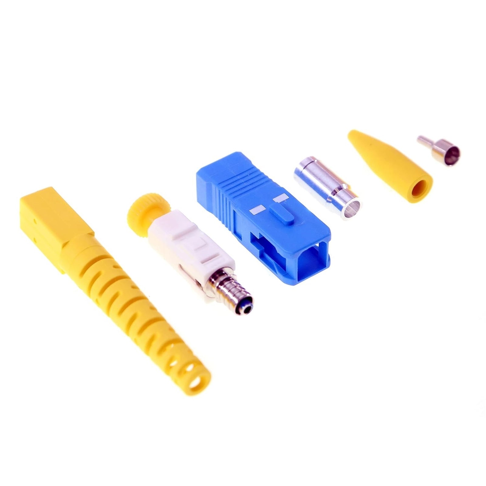 LEVITON 49990-SSC Fast-Cure SC Fiber Optic Connector (Blue), OS2 (Singlemode) (New Open Box)