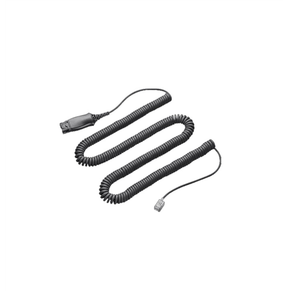 PLANTRONICS 72442-41 Fiber Optic LC to RJ-11, 5 ft., Black (Certified Refurbished)