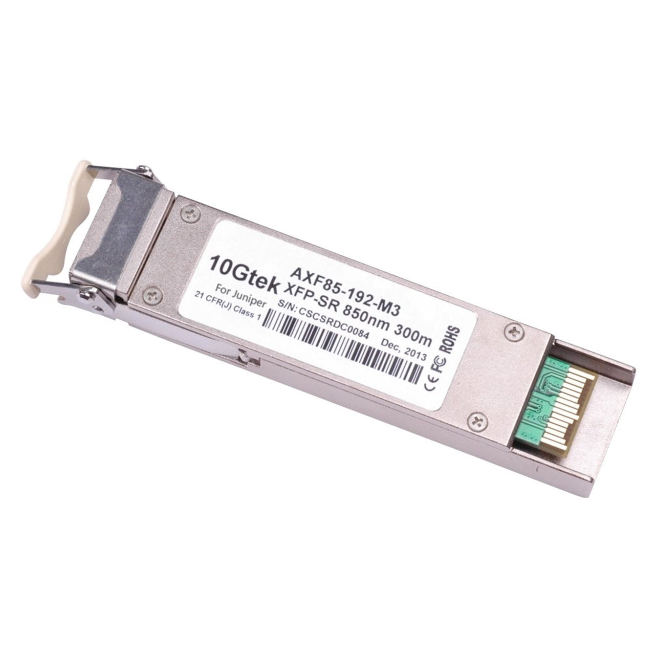 Juniper Networks EX-XFP-10GE-SR Transceiver, Silver (Certified Refurbished)