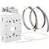 Axis Communications T91B47 Pole Mount (50-150mm), White