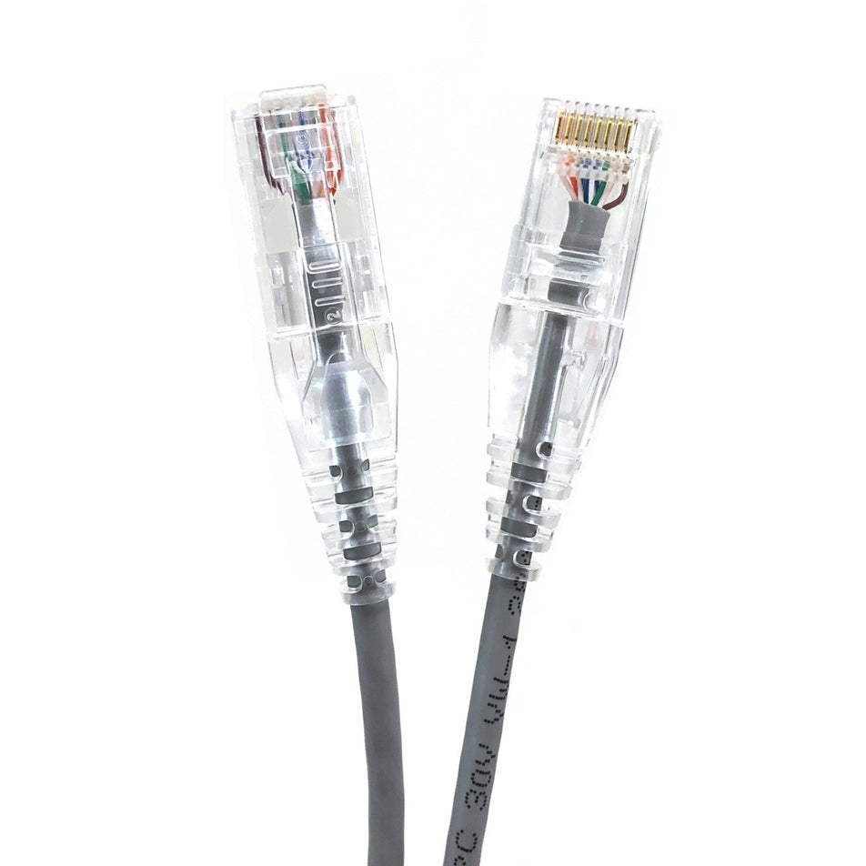 MICROCONNE E08-050-SLIM 50' CAT6 Network Cable (Gray)