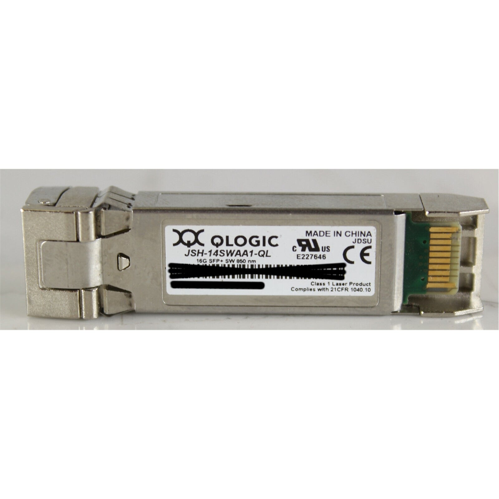 QLOGIC JSH-14SWAA1-QL 16gb QLogic Fibre SFP 850nm Transceiver (Certified Refurbished)
