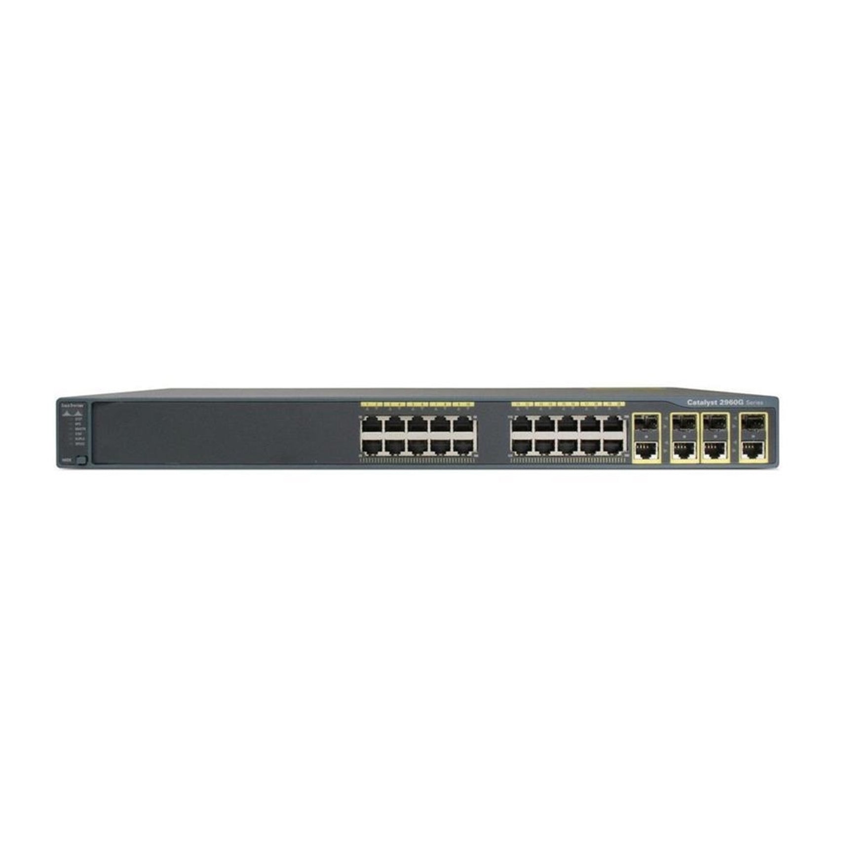 Cisco WS-C2960G-24TC-L Catalyst 2960 24 10/100/1000, 4T/SFP LAN Base Image (Certified Refurbished)