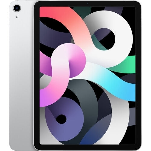 Apple iPad Air 4th Gen 10.9" 256GB WiFi + Cellular Unlocked, Silver, Grade B (Used - Good)