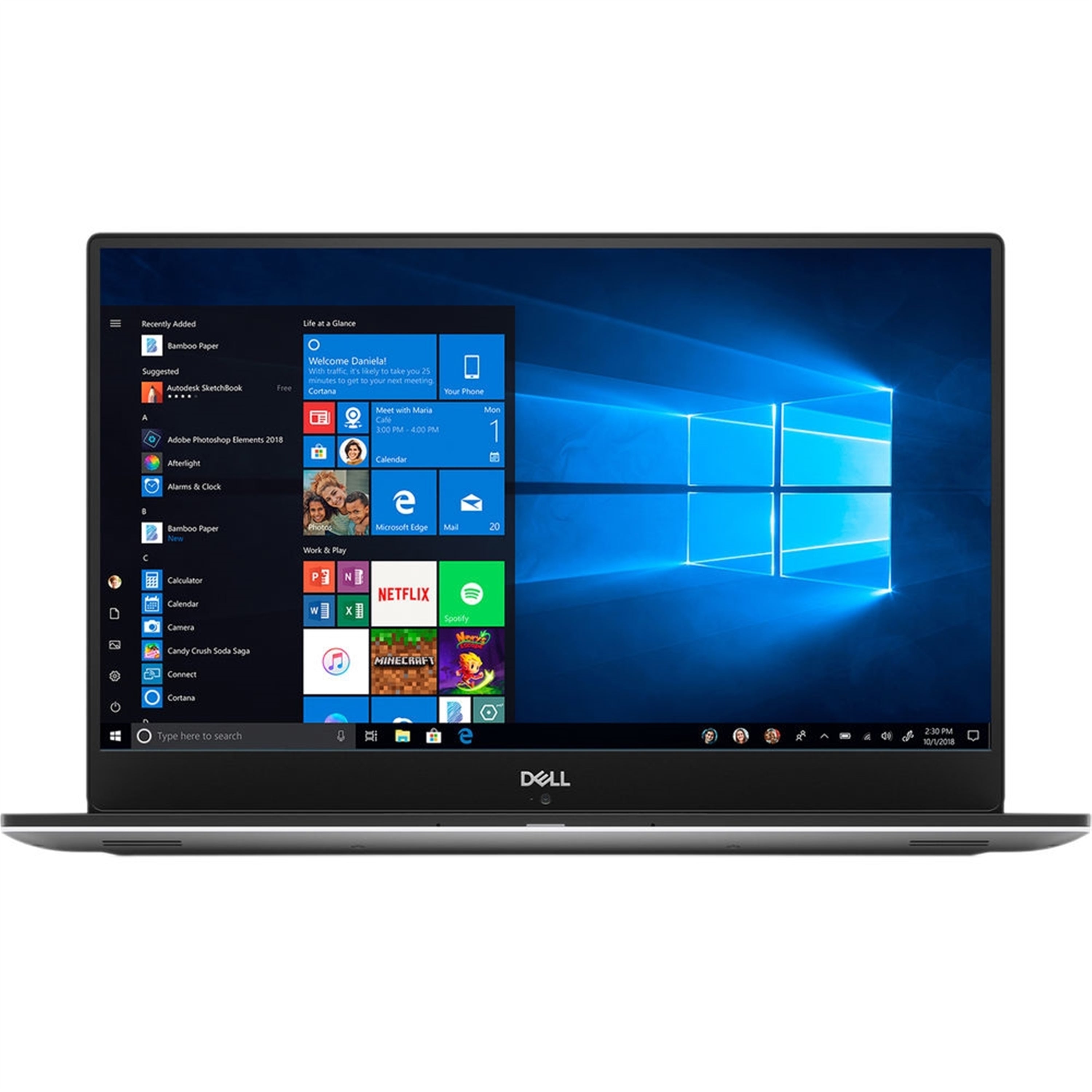 Dell Precision 5530 15.6" 3840x2160 16GB 256GB i9-8950HK 2.90GHz NO OS/AC Grade B (Used - Good)