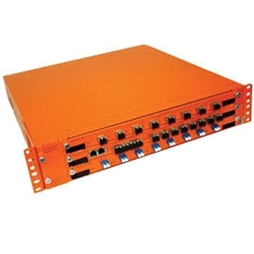 GIGAMON GVS-432 12-Port 100Mbps SFP 3U Specialty Switch, Orange (Certified Refurbished)