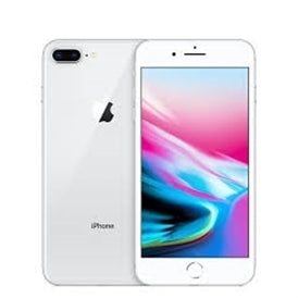 Apple iPhone 8 Plus A1864 64GB 5.5" 4G LTE Fully Unlocked, Silver, Grade B No Chrg (Used - Good)