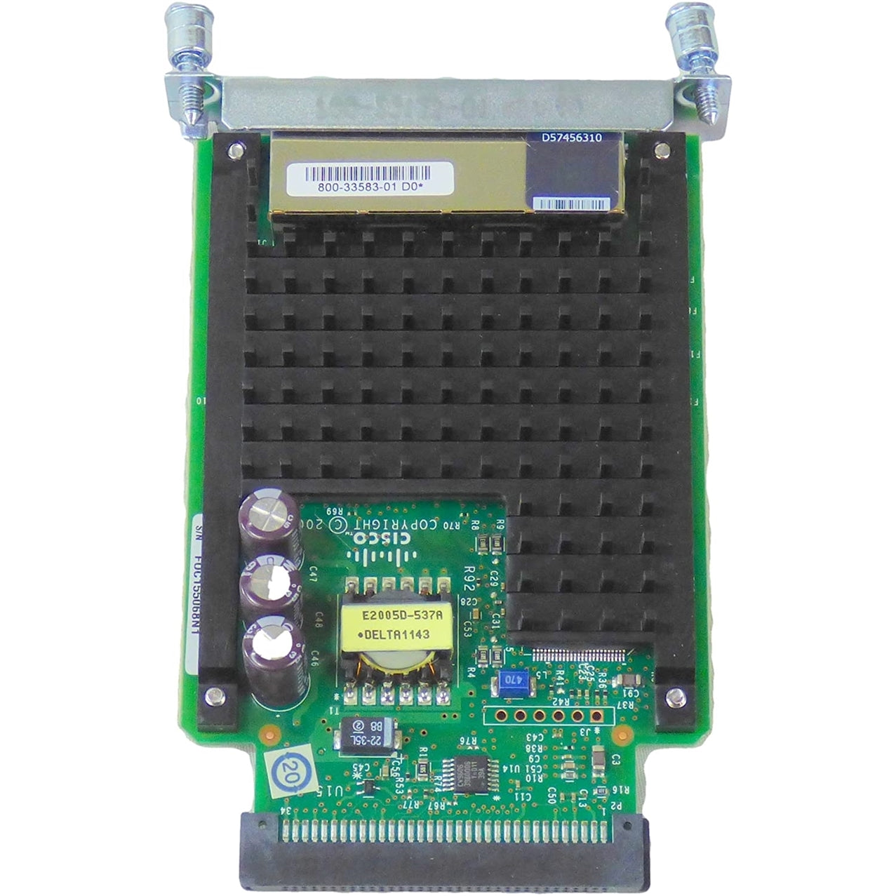 Cisco VIC3-4FXS/DID Four-Port Voice Interface Card, Green (Scratch and Dent)