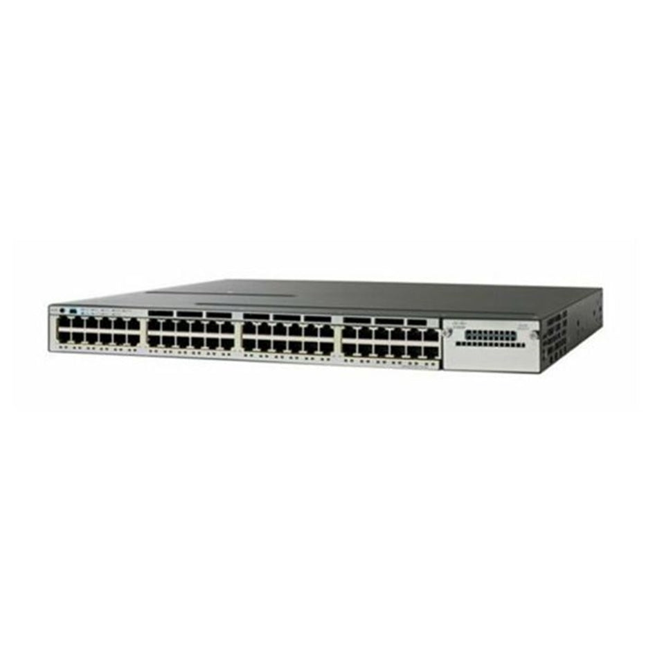 CISCO WS-C3750X-48P-E CATALYST 3750X 48PT POE IP SERVICES (Scratch and Dent)