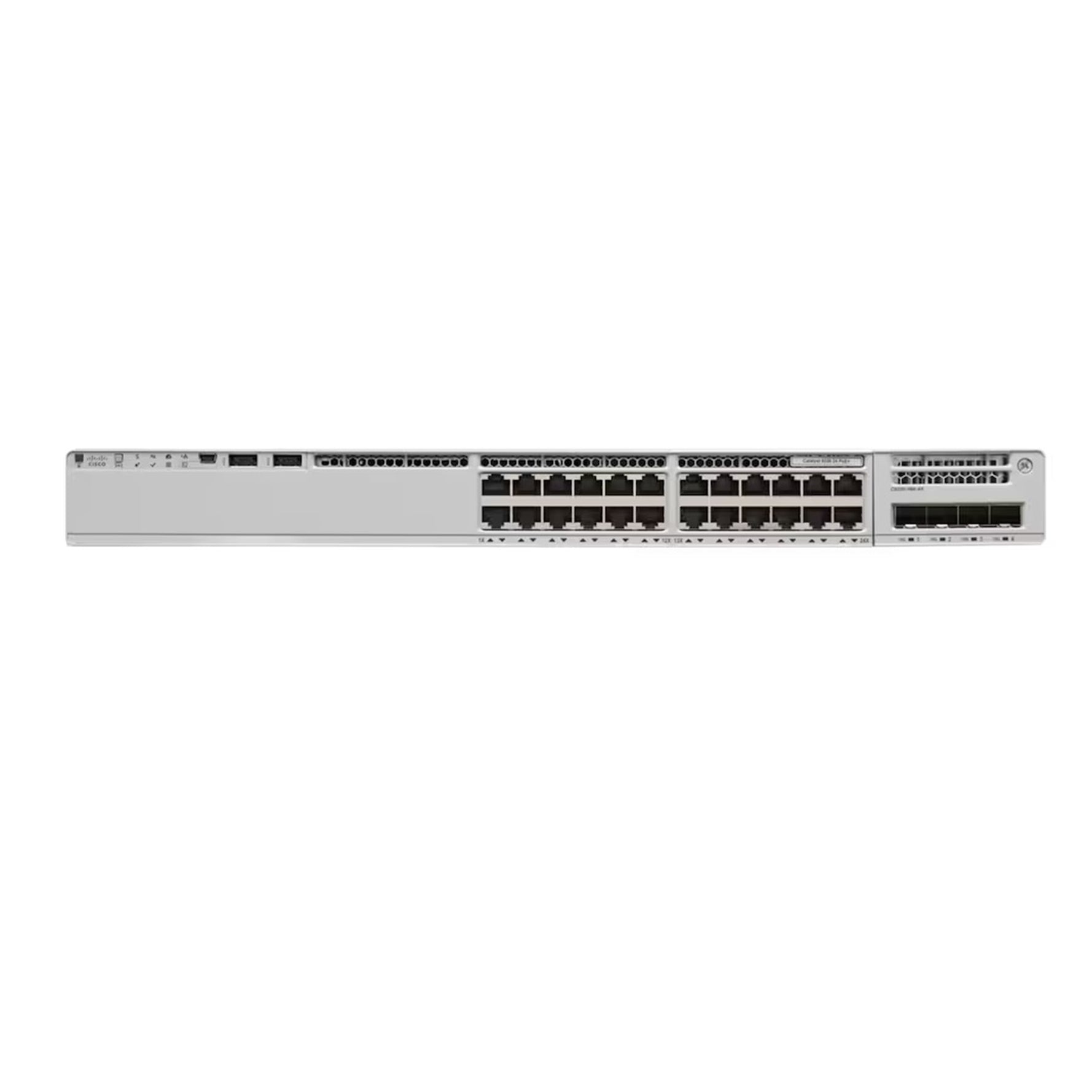 CISCO C9200-24P-E Catalyst 9200 24-port PoE+, Network Essentials (Refurbished)
