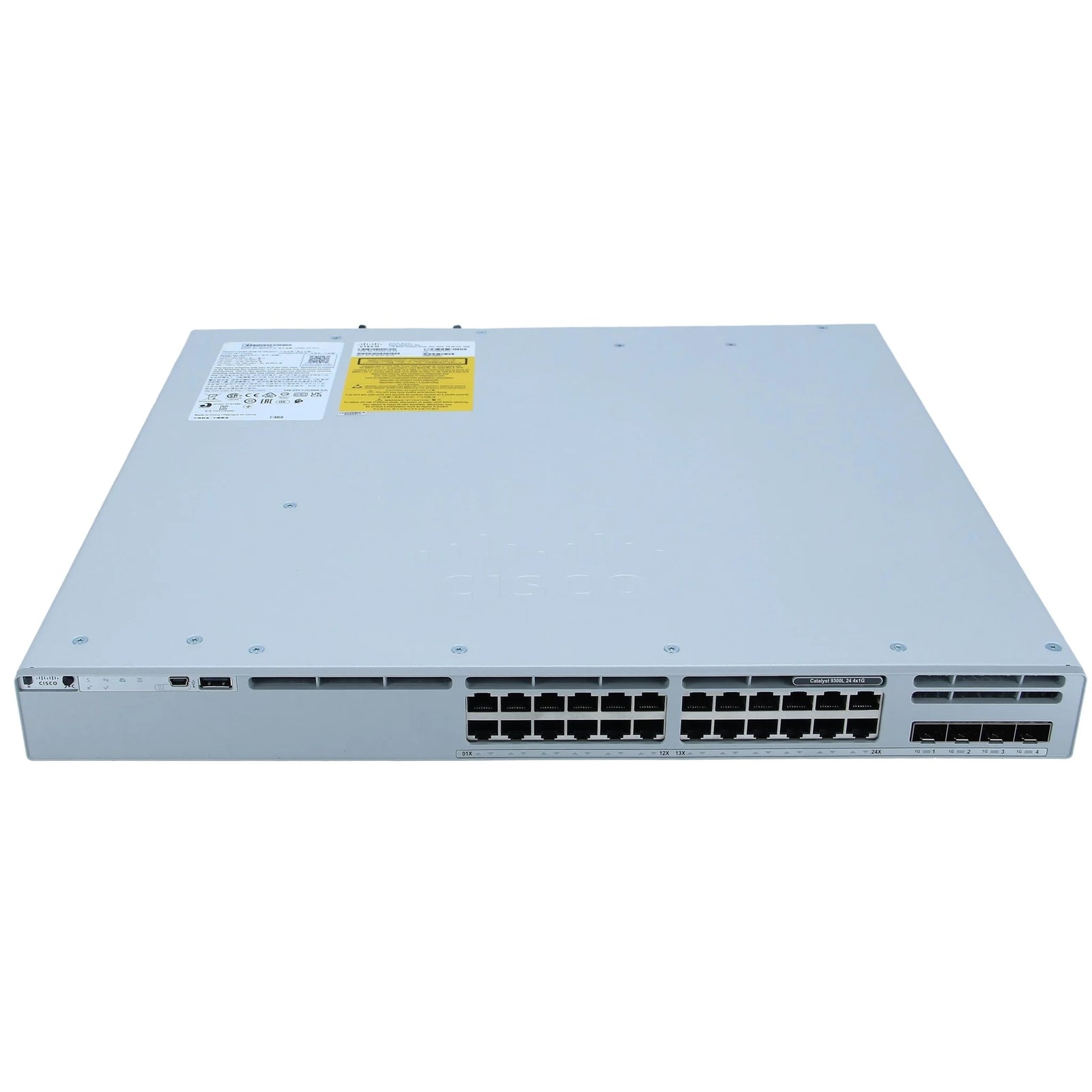 Cisco C9300L-24T-4G-E Cat9300L 24p data, Network Essentials ,4x1G Uplink Grade A (Used - Good)