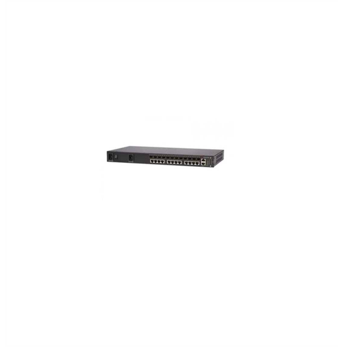 Broadcom BR-6910-EAS-DC 12-Port 100Mbps RJ45 1U Specialty Switch, Black (Certified Refurbished)