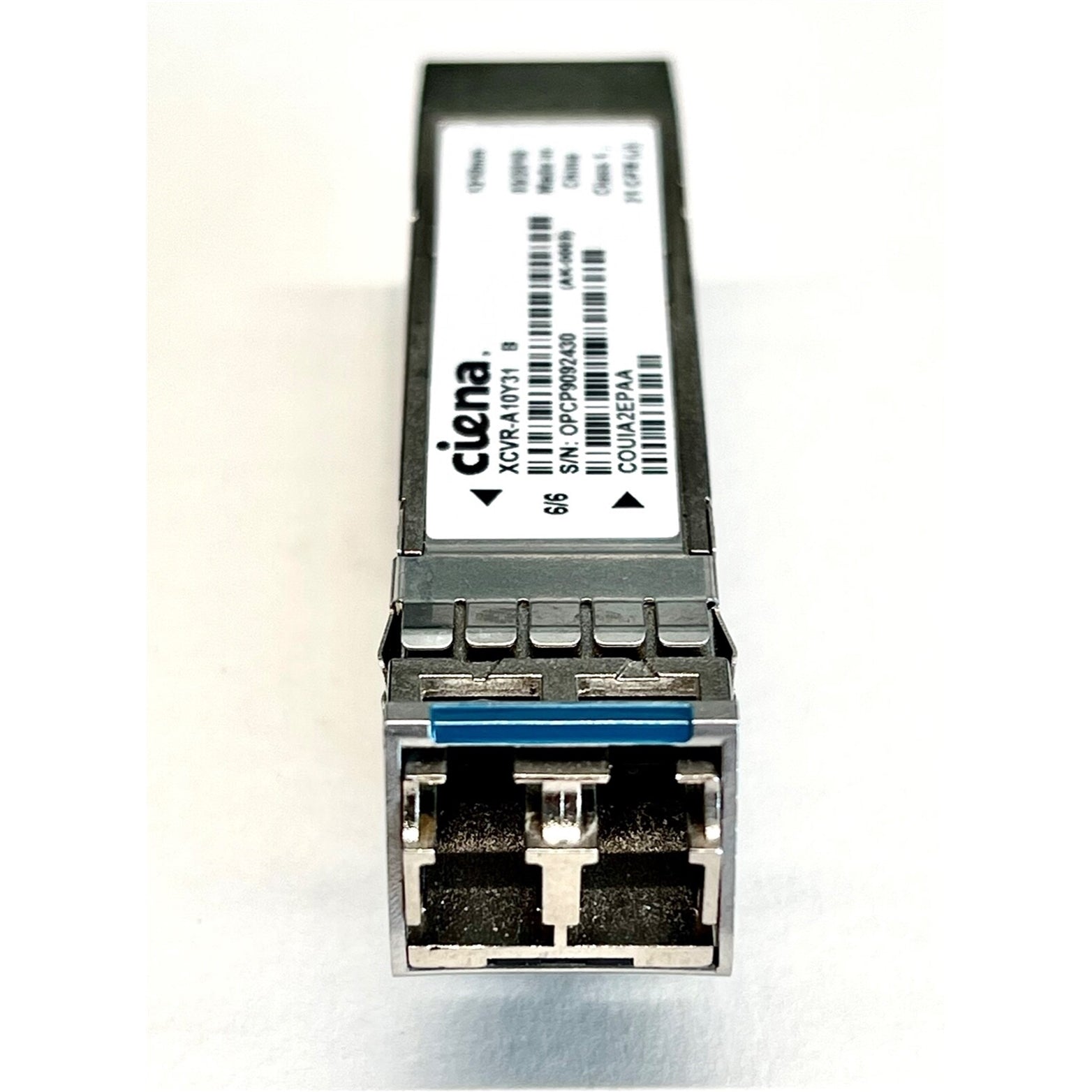 Ciena XCVR-A10Y31 1000Base-LX SFP Transceiver (SMF, 1310nm, 10km, DOM, Silver (Certified Refurbished)