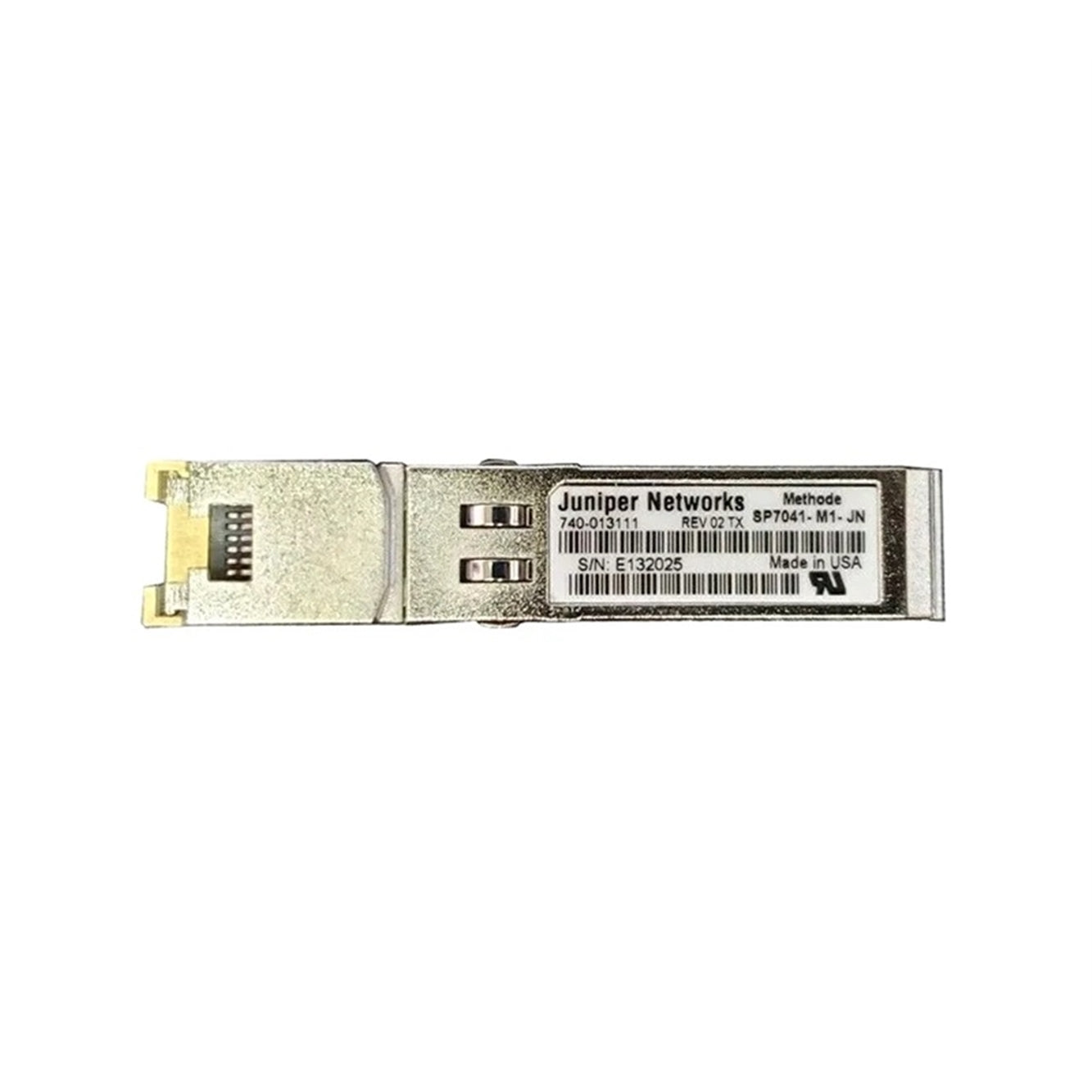 Juniper Networks Methode SP7041-M1-JN SFP 1000 Base-T SFP Transceiver Module, Silver (Certified Refurbished)