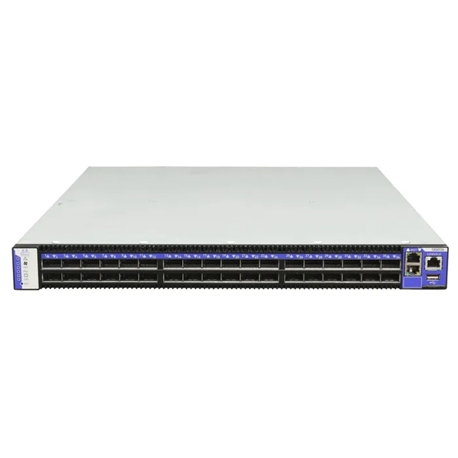 Mellanox MSX6036F-1SFR SX6036 SwitchX FDR 36-Port QSFP Managed InfiniBand Switch (Used - Good)