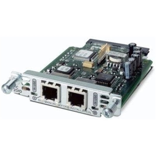 Cisco VIC3-2FXS/DID 2-Port Voice Interface Card, Green (Refurbished)