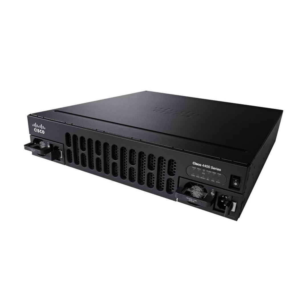 Cisco ISR4451-X/K9-CR Wired WAN 4-Port 10/100/1000Mbps Gigabit,Black(Certified Refurbished)