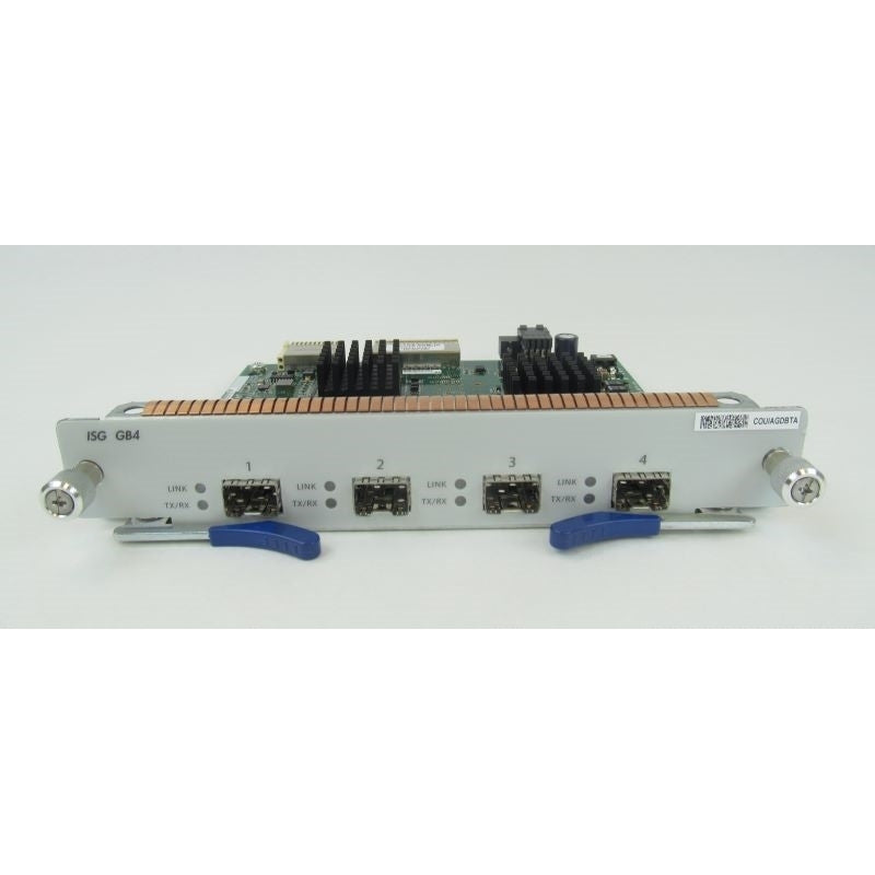 Juniper Networks 4-Port Mini GBIC-TX ISG I/O Module (Certified Refurbished)
