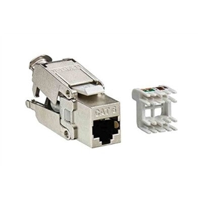 LEVITON 010-6S180-SH6 1' CAT6 Network Cable (Silver)