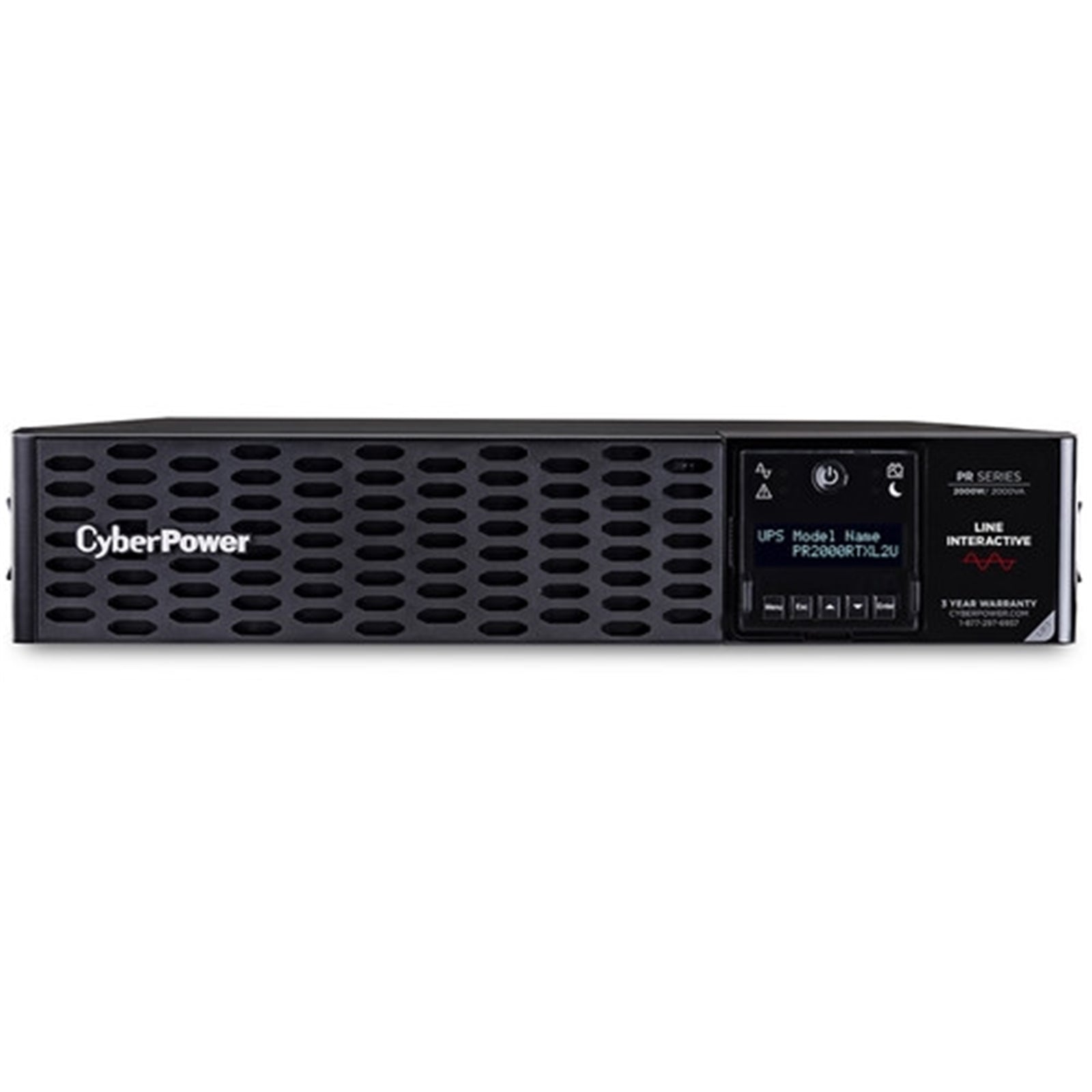 CyberPower Smart-UPS 2000VA 2000W 10-Outlet Uninterruptible Power Supply (Refurbished)