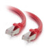 Legrand CG00856 25ft Cat6 Snagless Shielded STP Ethernet Network Patch Cable - Red (Used - Good)