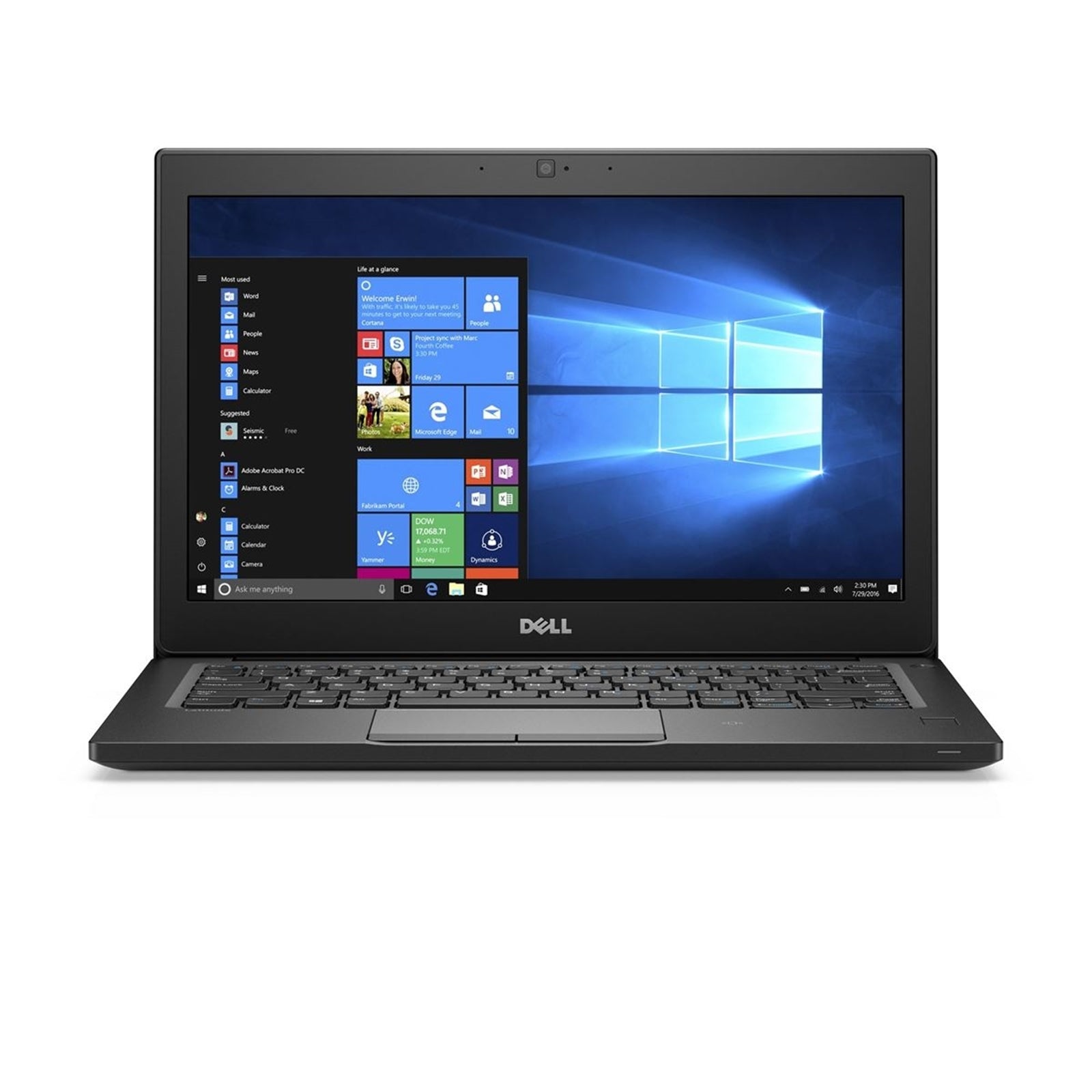 Dell Latitude 7280 12.5" 1920x1080 16GB 512GB i7-7600U 2.8GHz NO OS/AC Grade B (Used - Good)