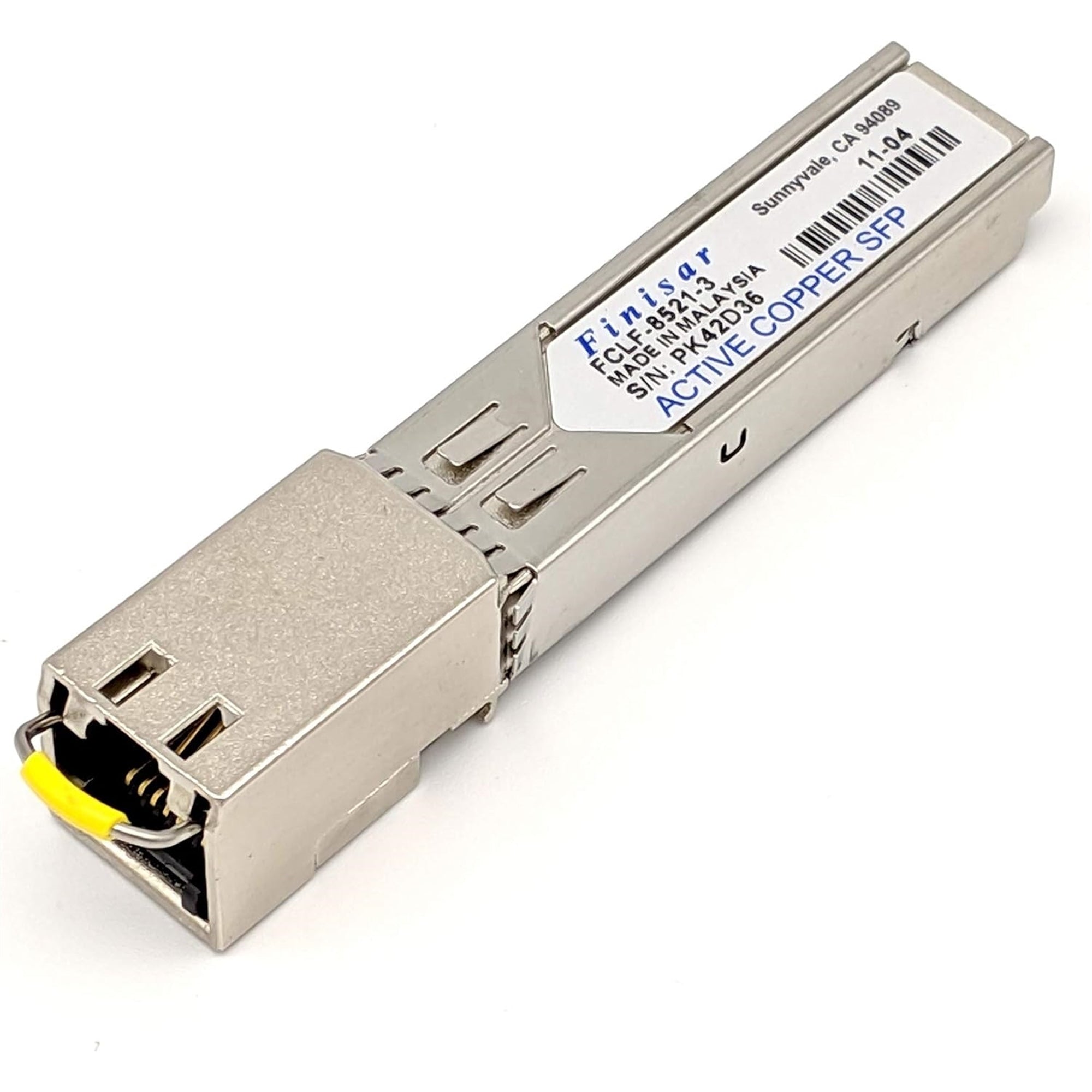 Finisar FCLF-8521-3 1000BASE-T COPPER SFP Optical Transceiver, Silver (Certified Refurbished)
