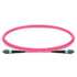FIBERTRONI PP700AR010X5C Fiber Optic MTRJ to Fiber Optic MTRJ, 16.4 ft., Pink