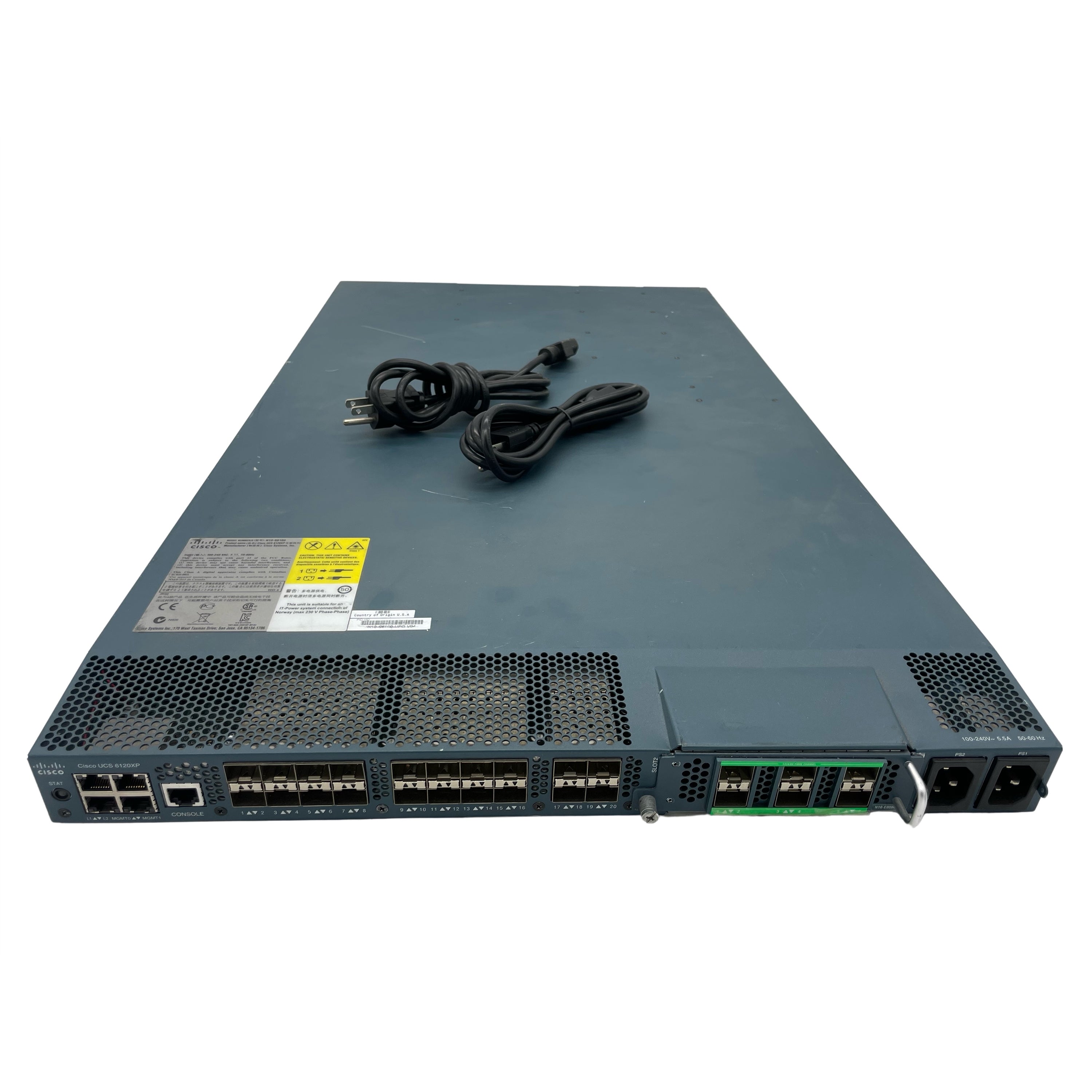 Cisco N10-S6100 20-Port 100Mbps SFP 1U Specialty Switch, Blue (Certified Refurbished)